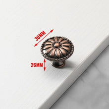 Load image into Gallery viewer, Bronze Door Handles Cabinet Handle Antique Cabinet Pulls Wardrobe Drawer Knobs Zinc Alloy Cupboard Furniture Hardware Center Shabby Chic Drawer Pulls Handles Antique Bronze Kitchen Cabinet Drop Bail Pulls Handles