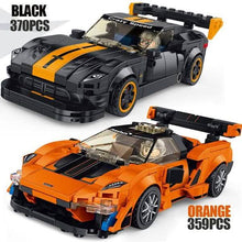 Load image into Gallery viewer, Building Blocks Racing Car Model