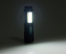 Load image into Gallery viewer, Built in battery XP-G Q5 Zoom Focus Mini led Flashlight Torch Lamp Lantern 2000 Lumen Adjustable Penlight Waterproof T6 light Focus IP65 Water-Resistant Portable for Indoor and Outdoor Camping Hiking