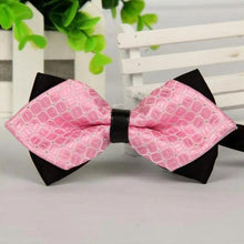 Load image into Gallery viewer, Business Black Golden Butterfly Men Bowtie Luxury Double Layer Pointed Classic Bow Tie Lovely Men Gift For Office And Meetings