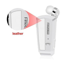 Load image into Gallery viewer, Business Black Wireless Bluetooth Collar Clip Headset Sport Driver Vibration Earphone Clip Bluetooth MP3 Player Sports Headphones Wireless Wearable Music Player For Running Gym