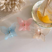 Load image into Gallery viewer, Butterfly Hair Clip Fairy Geometric Acrylic Acetate Hairpins Girls Women Hair Claws Transparent Clip Hair Accessories Barrettes Fashion Hairgrips Accessories For Party
