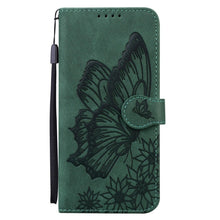 Load image into Gallery viewer, Butterfly Leather Flip Cover For iPhone 14 X XS XR 13 12 11 Pro Max 12 MINI Phone Wallet Case PU Leather Wallet Case Butterfly Flower Pattern Design Magnetic Flip Case Shockproof Protective Cover