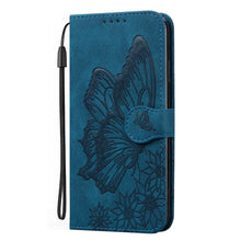 Load image into Gallery viewer, Butterfly Leather Flip Cover For iPhone 14 X XS XR 13 12 11 Pro Max 12 MINI Phone Wallet Case PU Leather Wallet Case Butterfly Flower Pattern Design Magnetic Flip Case Shockproof Protective Cover