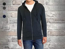 Load image into Gallery viewer, Men's Fleece-Lined Zip Sweater Hoodie