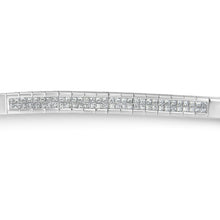 Load image into Gallery viewer, 14K White Gold Princess Cut Diamond Bracelet (1.00 cttw, H-I Color, SI1-SI2 Clarity)