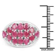 Load image into Gallery viewer, 3.00 Carat Genuine Ruby .925 Sterling Silver Ring