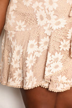 Load image into Gallery viewer, Romantic Floral Sleeve Mini Dress Elegant & Feminine Tie-Waist Dress Simple Elegant Girls Summer Dress