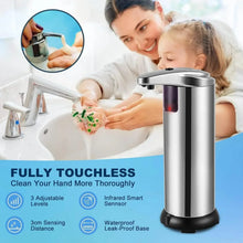 Load image into Gallery viewer, Stainless Steel Automatic Soap Dispenser