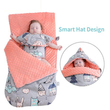 Load image into Gallery viewer, Newborn Baby Envelope Cocoon Model Sleeping Bag Infant Boy Girl Kids Sleep sack Swaddle Blanket For Baby Kids