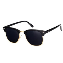 Load image into Gallery viewer, Polarized Semi-Rimless Unisex Man and Woman Classic Vintage Retro Sunglasses With U400 Protection Oculos De Sol Gafas