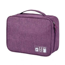 Load image into Gallery viewer, Cable Storage Bag Waterproof Digital Electronic Organizer