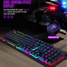 Load image into Gallery viewer, TF200 Gaming Keyboard & Mouse Combo Illuminated USB Wired 104‑Key