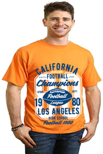 Load image into Gallery viewer, California Football Men's Bamboo Viscose/Organic Cotton Short Sleeve Graphic T-Shirt