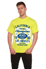 Load image into Gallery viewer, California Football Men's Bamboo Viscose/Organic Cotton Short Sleeve Graphic T-Shirt
