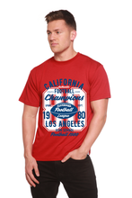 Load image into Gallery viewer, California Football Men's Bamboo Viscose/Organic Cotton Short Sleeve Graphic T-Shirt