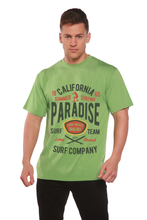 Load image into Gallery viewer, California Summer Surfing Men's Bamboo Viscose/Organic Cotton Short Sleeve Graphic T-Shirt