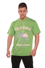 Load image into Gallery viewer, California West Coast Men's Bamboo Viscose/Organic Cotton Short Sleeve Graphic T-Shirt