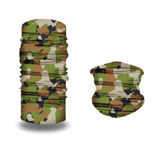 Load image into Gallery viewer, Camouflage Bandana Motorcycle Bike Riding Protection Headscarf Camping Hiking Protective Face Camo Scarf Shemagh Neck Cover Camping Hiking Climbing Face Mask Headband Windproof Head Scarves Neck Warmer Cycling Camping Hiking Men Women