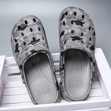 Load image into Gallery viewer, Camouflage Men Clogs Sandals Summer Outdoor Slippers Beach Aqua Shoes Slip On Flip Flops Garden Sandals Casual Outdoor Lightweight Clog Fashion Slip-On Sport Shoe Breathable Design Shoes