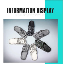 Load image into Gallery viewer, Camouflage Men Clogs Sandals Summer Outdoor Slippers Beach Aqua Shoes Slip On Flip Flops Garden Sandals Casual Outdoor Lightweight Clog Fashion Slip-On Sport Shoe Breathable Design Shoes