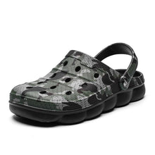 Load image into Gallery viewer, Camouflage Men Clogs Sandals Summer Outdoor Slippers Beach Aqua Shoes Slip On Flip Flops Garden Sandals Casual Outdoor Lightweight Clog Fashion Slip-On Sport Shoe Breathable Design Shoes