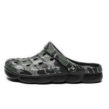 Load image into Gallery viewer, Camouflage Men Clogs Sandals Summer Outdoor Slippers Beach Aqua Shoes Slip On Flip Flops Garden Sandals Casual Outdoor Lightweight Clog Fashion Slip-On Sport Shoe Breathable Design Shoes
