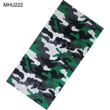 Load image into Gallery viewer, Camouflage Neck Gaiter Hunting Scarves Ice Silk Bandana Tubular Buff Half Mask Tactical Sport Headband Balaclava Balaclava Seamless Magic Head Scarf Breathable Bandana Turban Outdoor Hiking Quick-Dry Sweat Absorbing Scarves Multifunction Beanie Hat