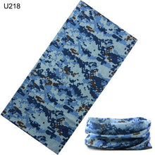 Load image into Gallery viewer, Camouflage Neck Gaiter Hunting Scarves Ice Silk Bandana Tubular Buff Half Mask Tactical Sport Headband Balaclava Balaclava Seamless Magic Head Scarf Breathable Bandana Turban Outdoor Hiking Quick-Dry Sweat Absorbing Scarves Multifunction Beanie Hat