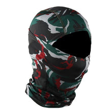 Load image into Gallery viewer, Camouflage Tiger Digital Balaclava Tactical Airsoft Full Face Wargame Cycling Hunting Army Bike Military Mask Face Mask Fleece Bandana Sports Skiing Scarf Warmer Neck Gaiter Cover Bike Hiking Cycling Hunting Snowboard Summer Men Women