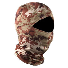 Load image into Gallery viewer, Camouflage Tiger Digital Balaclava Tactical Airsoft Full Face Wargame Cycling Hunting Army Bike Military Mask Face Mask Fleece Bandana Sports Skiing Scarf Warmer Neck Gaiter Cover Bike Hiking Cycling Hunting Snowboard Summer Men Women
