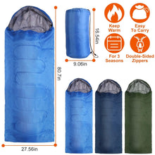 Load image into Gallery viewer, Camping Sleeping Bags for Adults