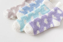 Load image into Gallery viewer, Candy Warm Lady Heart Cute Winter Kawaii Thick Casual Women Socks Fuzzy Fluffy Terry Warm Socks Short Cute Cotton Socks Winter Socks Short Socks For Men And Women