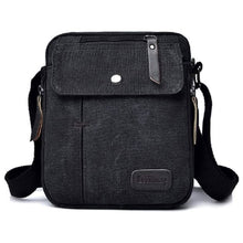 Load image into Gallery viewer, Canvas Travel Wallet Casual Messenger Bag
