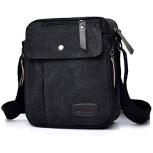 Load image into Gallery viewer, Canvas Travel Wallet Casual Messenger Bag