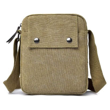 Load image into Gallery viewer, Canvas Travel Wallet Casual Messenger Bag