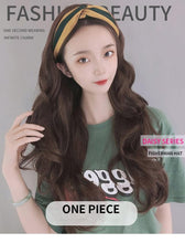 Load image into Gallery viewer, Cap With Hair Long Wavy Fake Hair Hat Wig Synthetic Hair Extensions Hat With Hair Natural Hairpiece Wigs For Black Women Cosplay Wigs For Women