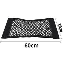 Load image into Gallery viewer, Car Back Rear Mesh Trunk Seat Elastic String Net Magic Sticker Universal Storage Bag