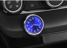 Load image into Gallery viewer, Car Clock Luminous Mini Automobiles Internal Stick-On Luminous Quartz Analog Watch Universal Pocket Mini Stick-On Clock for Car Boat Bike Home Digital Watch Mechanics Quartz Clocks Auto Ornament Car Accessories Gifts
