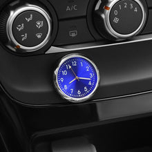 Load image into Gallery viewer, Car Clock Luminous Mini Automobiles Internal Stick-On Luminous Quartz Analog Watch Universal Pocket Mini Stick-On Clock for Car Boat Bike Home Digital Watch Mechanics Quartz Clocks Auto Ornament Car Accessories Gifts