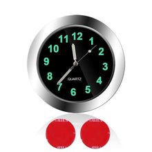 Load image into Gallery viewer, Car Clock Ornament Auto Watch Decoration Automobiles Car Dashboard Clock Cars Air Vent Clip Quartz Clocks Mini Luminous Quartz Analog Watch Universal Pocket Stick-On Clock Perfect Interior Dashboard Time Display Digital Pointer Clock In Car Accessories