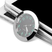 Load image into Gallery viewer, Car Clock Ornament Auto Watch Decoration Automobiles Car Dashboard Clock Cars Air Vent Clip Quartz Clocks Mini Luminous Quartz Analog Watch Universal Pocket Stick-On Clock Perfect Interior Dashboard Time Display Digital Pointer Clock In Car Accessories