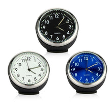 Load image into Gallery viewer, Car Clock Ornament Auto Watch Mini Clock Car Dashboard Clocks Luminous Car Clock Pocket Stick-On Clock Cars Air Vent Clip Quartz Clocks Vehicle Dashboard Decoration Automobiles Interior Dashboard Time Display Digital Pointer Clock In Car Accessories