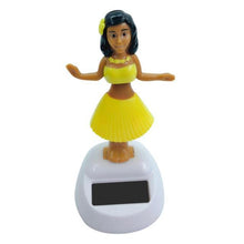 Load image into Gallery viewer, Car Decoration Dancing Doll Car Accessories Solar Power Toy Shaking Head Hawaii Swinging Animated Girl Car Ornament Car-styling Car Accessories Solar Power Toy Shaking Head Dancing Doll Car Accessories