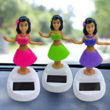 Load image into Gallery viewer, Car Decoration Dancing Doll Car Accessories Solar Power Toy Shaking Head Hawaii Swinging Animated Girl Car Ornament Car-styling Car Accessories Solar Power Toy Shaking Head Dancing Doll Car Accessories