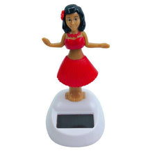 Load image into Gallery viewer, Car Decoration Dancing Doll Car Accessories Solar Power Toy Shaking Head Hawaii Swinging Animated Girl Car Ornament Car-styling Car Accessories Solar Power Toy Shaking Head Dancing Doll Car Accessories