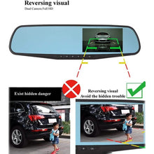 Load image into Gallery viewer, Car DVR Rear View Mirror Video Recorder