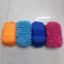 Load image into Gallery viewer, Car Hand Soft Towel Microfiber Chenille Washing Gloves Coral Fleece Gloves Auto