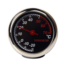Load image into Gallery viewer, Car Interior Mini Quartz Watch Clock Mini Clock Car Dashboard Clocks Luminous Car Clock Pocket Stick-On Clock Cars Air Vent Clip Quartz Clocks Vehicle Dashboard Clock Mini Vehicle Clock Car Pocket Clock for Cars Hygrometer Thermometer Dashboard Ornament