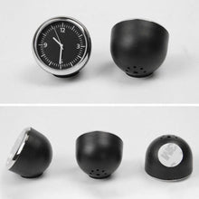 Load image into Gallery viewer, Car Interior Mini Quartz Watch Clock Mini Clock Car Dashboard Clocks Luminous Car Clock Pocket Stick-On Clock Cars Air Vent Clip Quartz Clocks Vehicle Dashboard Clock Mini Vehicle Clock Car Pocket Clock for Cars Hygrometer Thermometer Dashboard Ornament